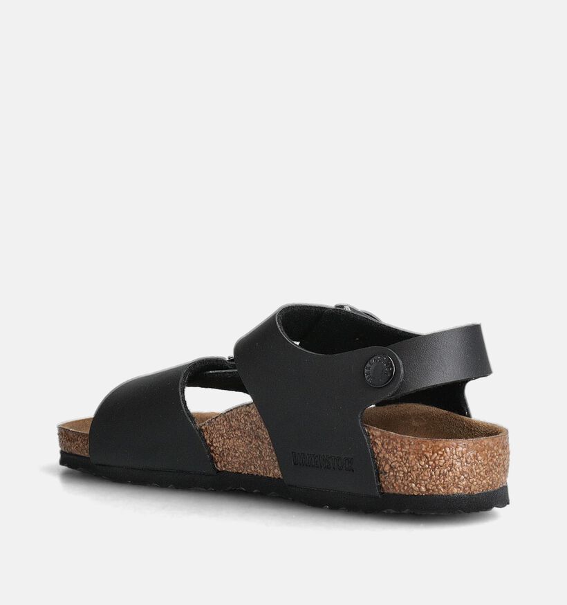 Birkenstock New York Zwarte Sandalen voor jongens, meisjes (352397)