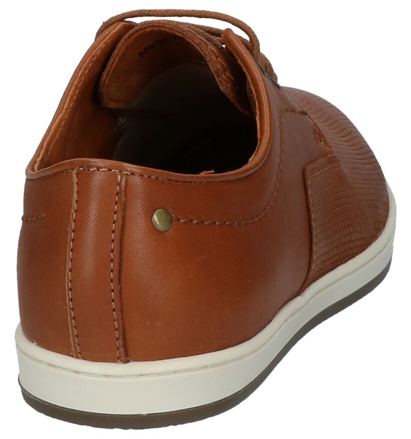 River Woods Chaussures basses en Cognac en cuir (215008)