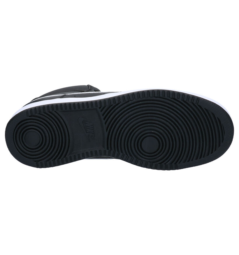 Nike Court Vision Mid Next Nature Baskets en Noir pour hommes (332319)