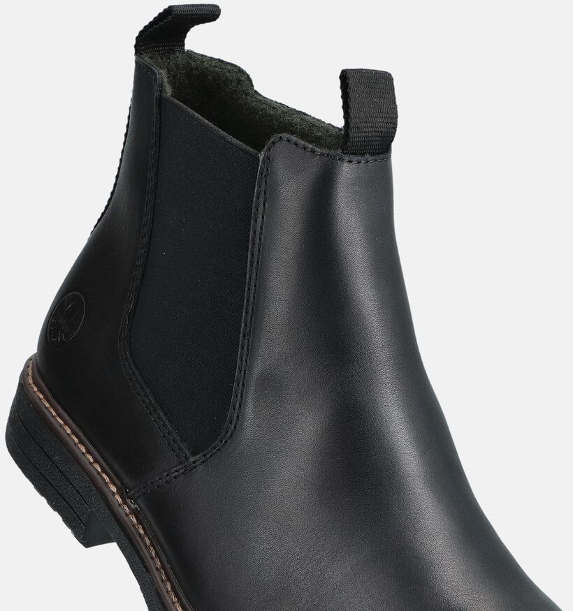 Rieker Bottines Chelsea en Noir pour hommes (363497)