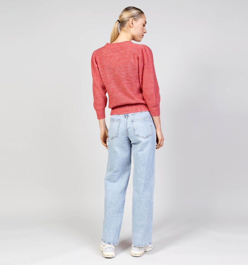 Vero Moda Vigga Pull en Rose pour femmes (367136)