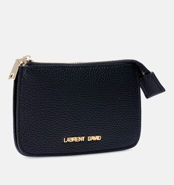 Laurent David Petite maroquinerie Noir/Or rose/Bordeaux