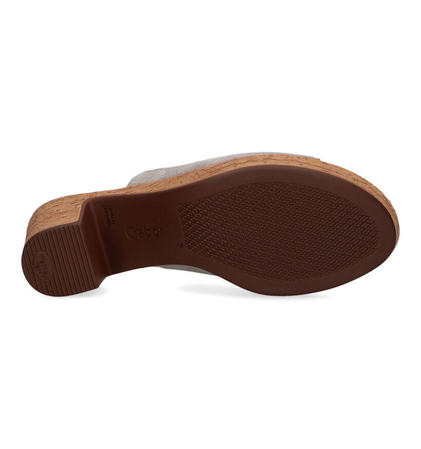 Gabor Best Fitting Beige Slippers voor dames (323224)