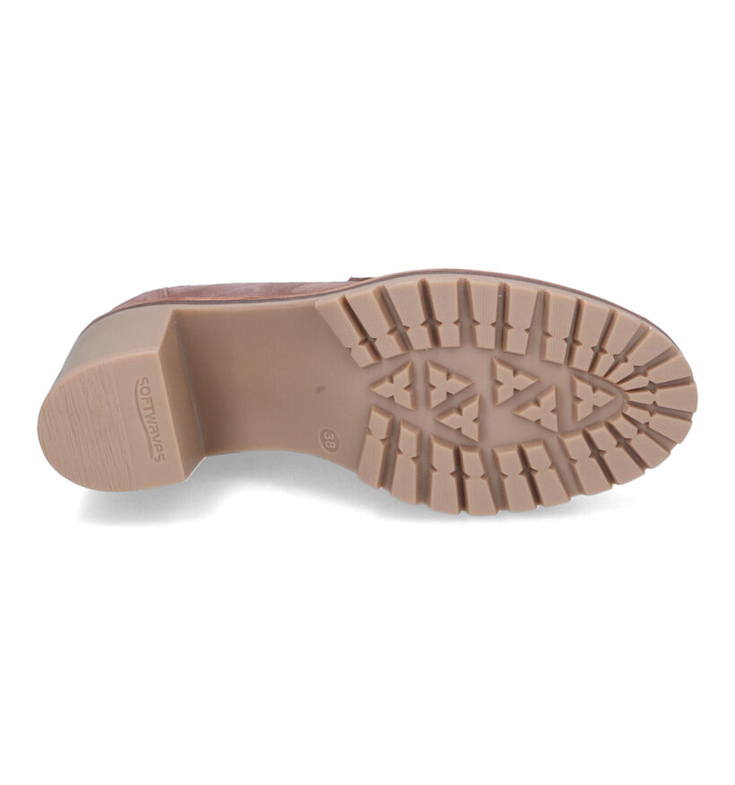 Softwaves Escarpins montants en Rose pour femmes (316720) - pour semelles orthopédiques