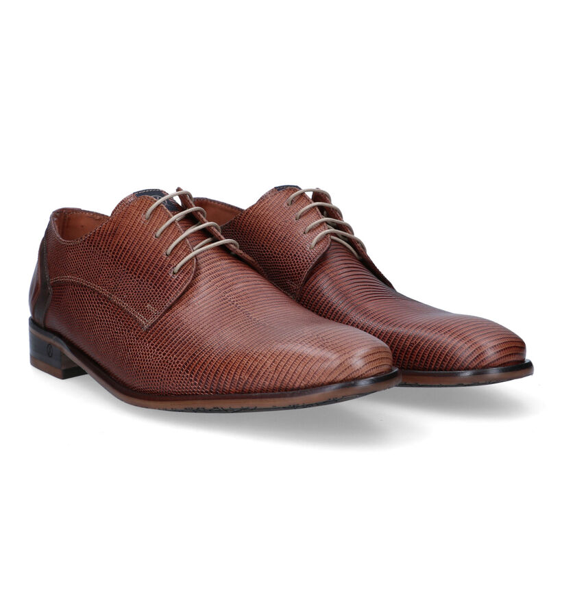 Ambiorix Dario Cognac Veterschoenen voor heren (324842)