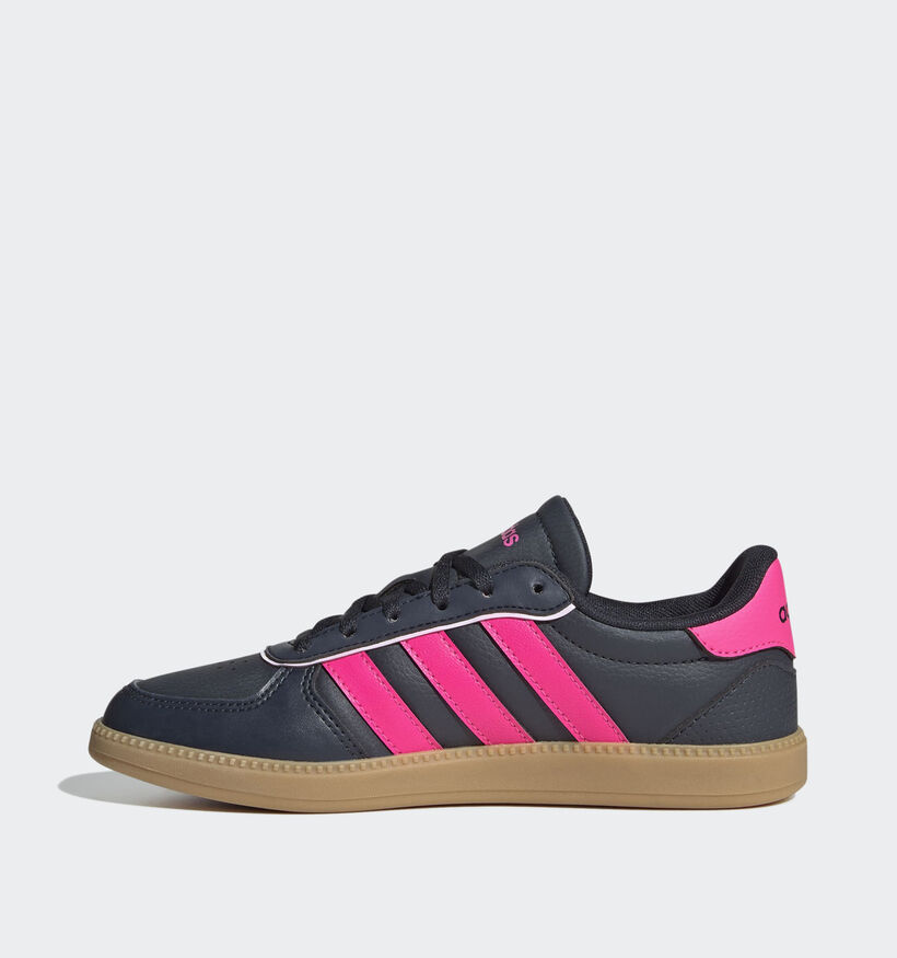 adidas Breaknet Sleek Blauwe Sneakers voor meisjes (365473) - geschikt voor steunzolen