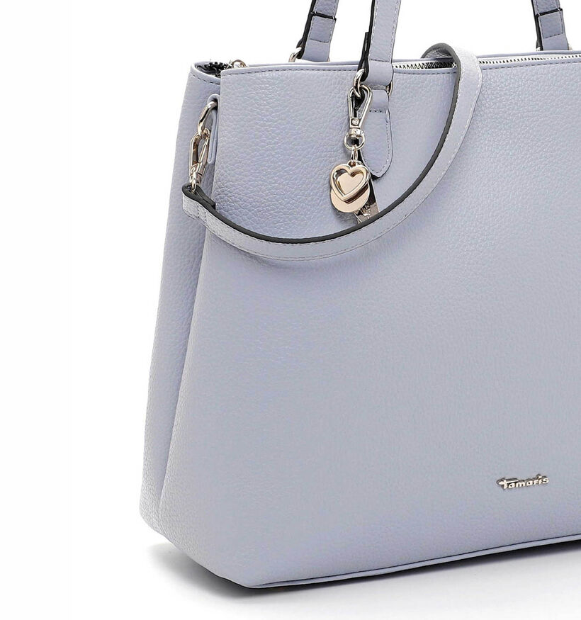 Tamaris Lara Cabas avec fermeture éclair en Bleu en simili cuir (325619)