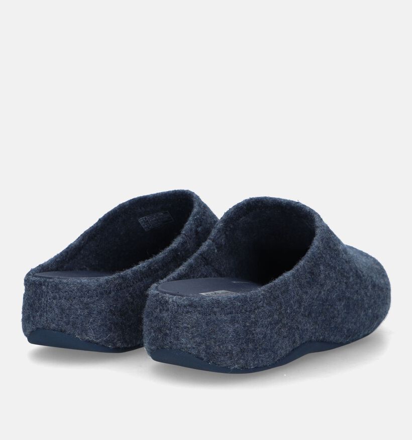 FitFlop Shuv Pantoufles en Bleu pour femmes (329063)