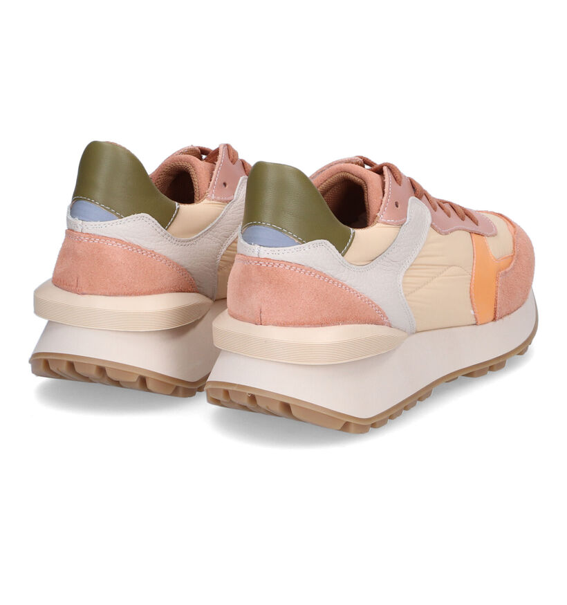 KMB Baskets casual en Rose pour femmes (309607) - pour semelles orthopédiques