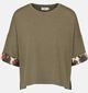 Orfeo Opaline Kakigroene T-shirt voor dames (381662)