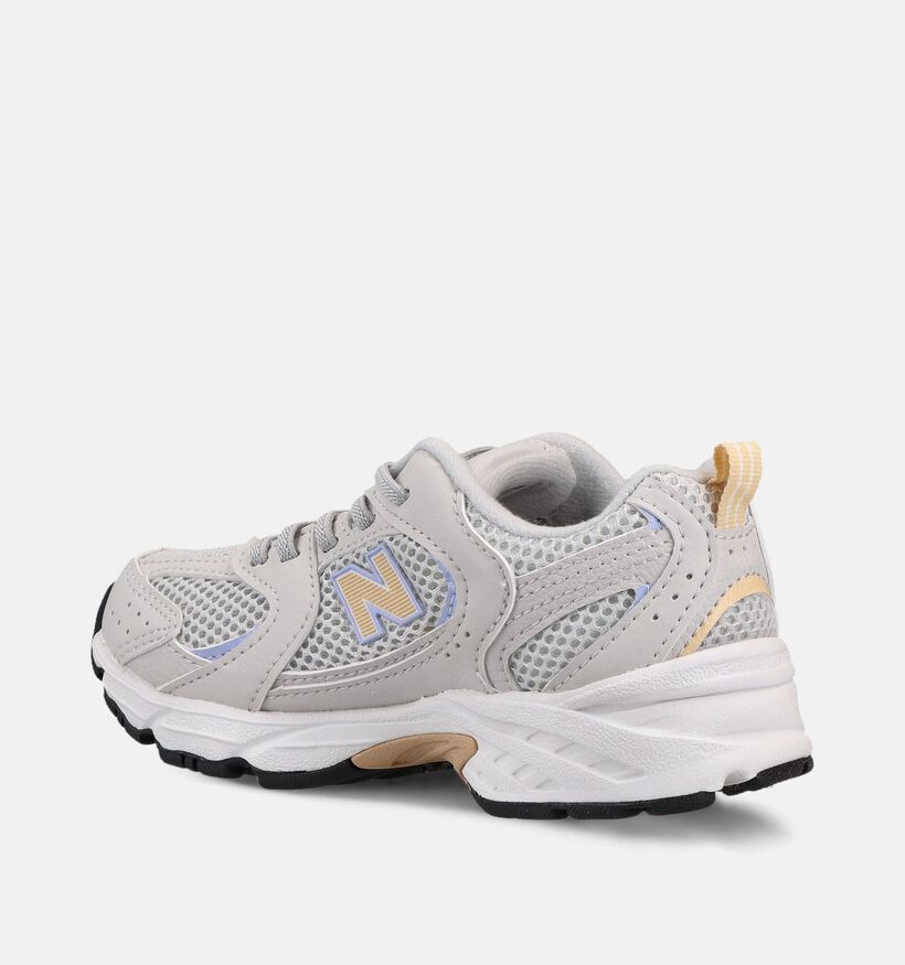 New Balance 530 Baskets en Gris pour filles (366215) - pour semelles orthop&eacute;diques