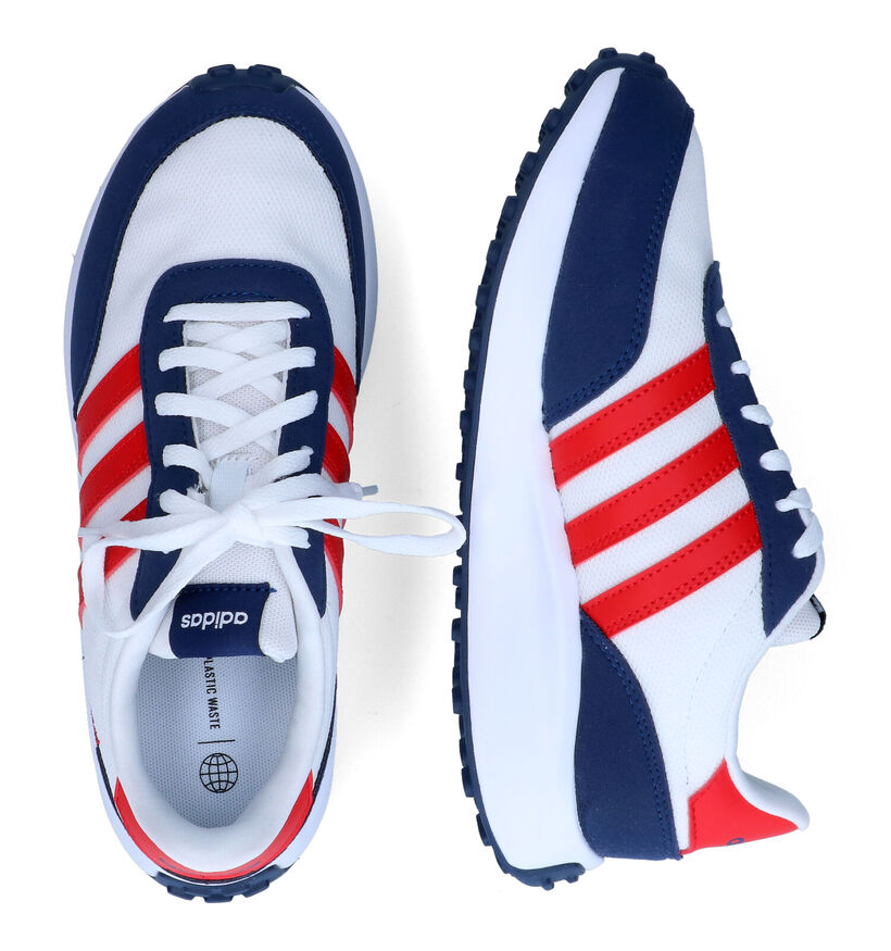 adidas Run 70s Baskets en Bleu pour garçons (301174)