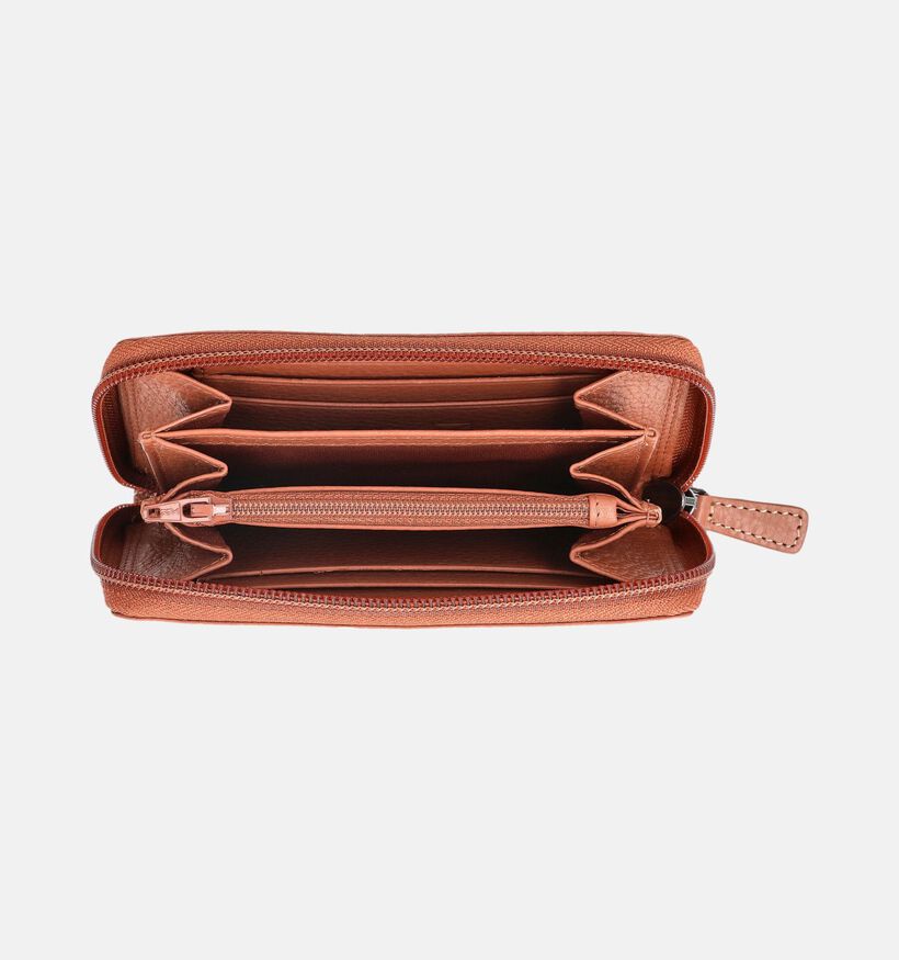 Label M Cognac Portemonnee voor dames (374193)