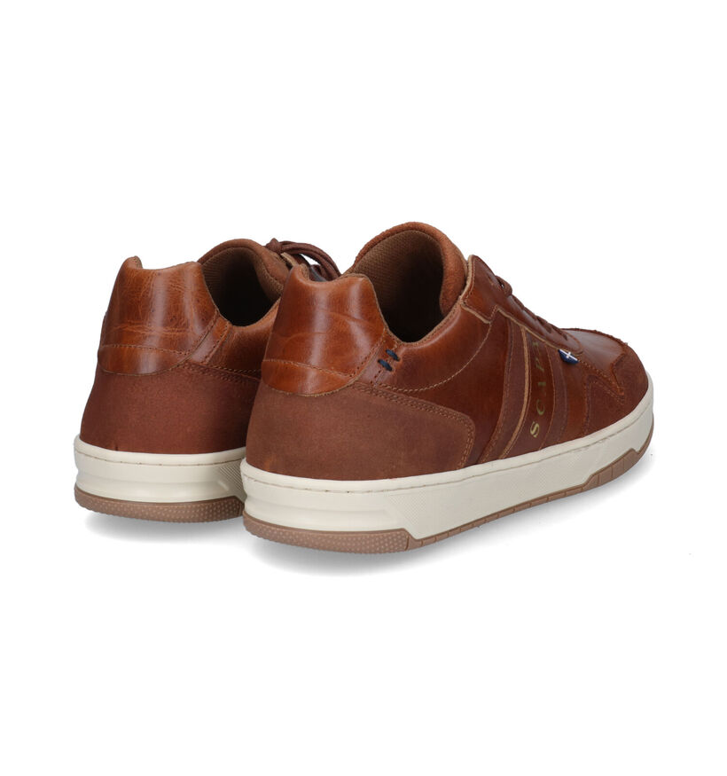 Scapa Chaussures à lacets en Cognac pour hommes (316826) - pour semelles orthopédiques