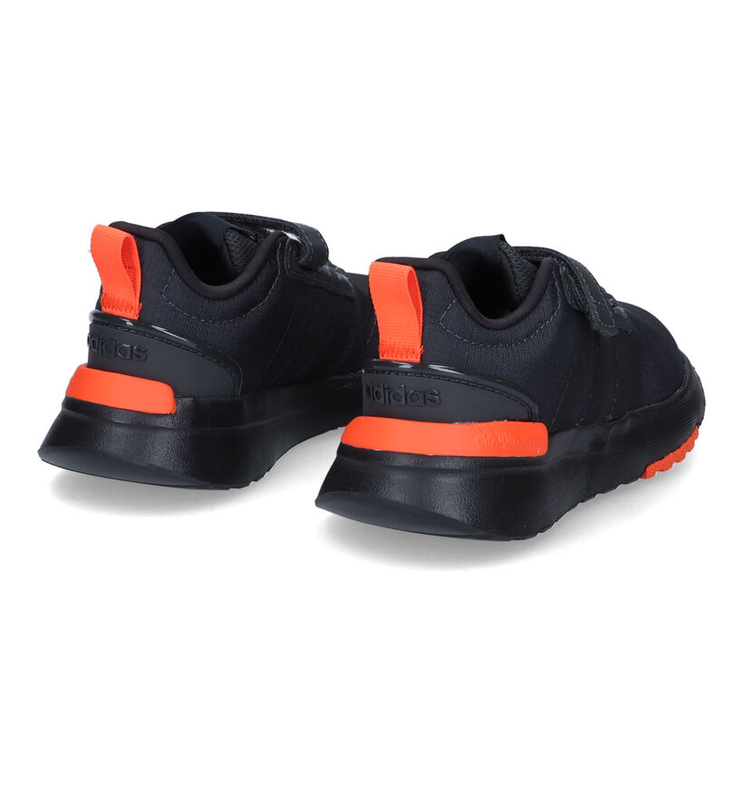 adidas Racer TR21 I Baskets en Noir pour garçons (311322) - pour semelles orthopédiques