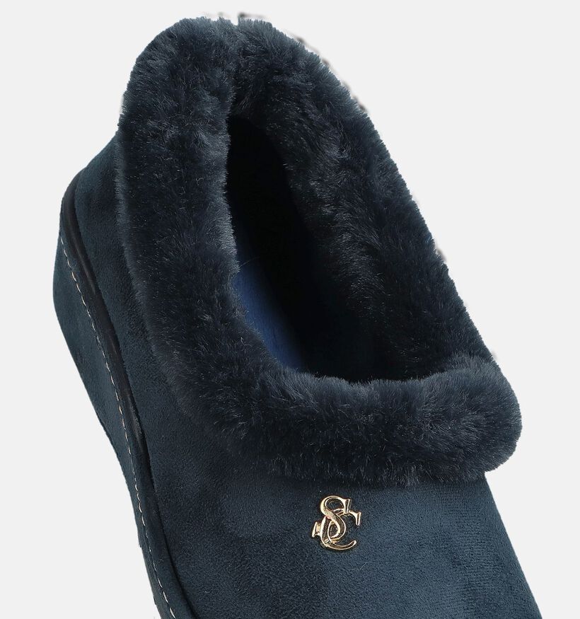Scapa Pantoufles fermées en Bleu foncé pour femmes (364039)