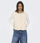 JDY Simina Teddy Manteau court en Beige pour femmes (378333)