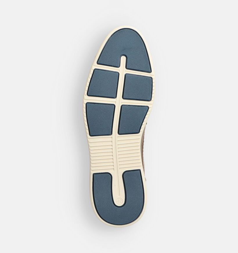 Bufflox Viena Taupe Su&egrave;de Veterschoenen voor heren (370255) - geschikt voor steunzolen