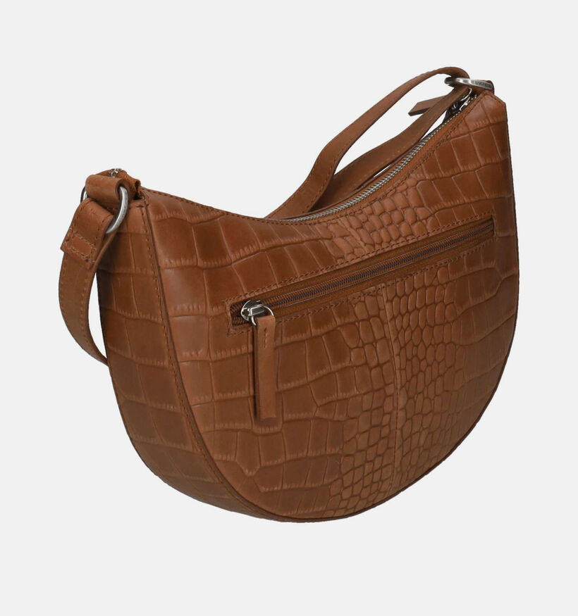 Burkely Colbie Sac port&eacute; crois&eacute; en Cognac pour femmes (380469)