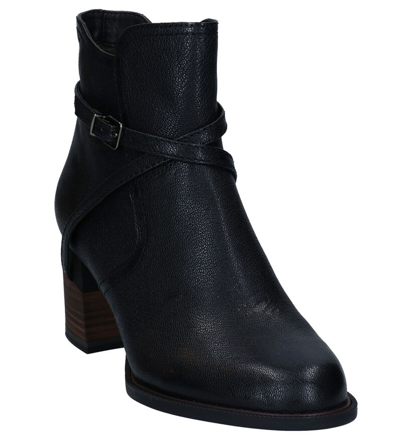 Tamaris TOUCH it Bottillons en Noir en cuir (281088)