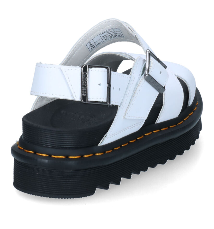 Dr. Martens Voss II Witte Sandalen voor dames (303543)