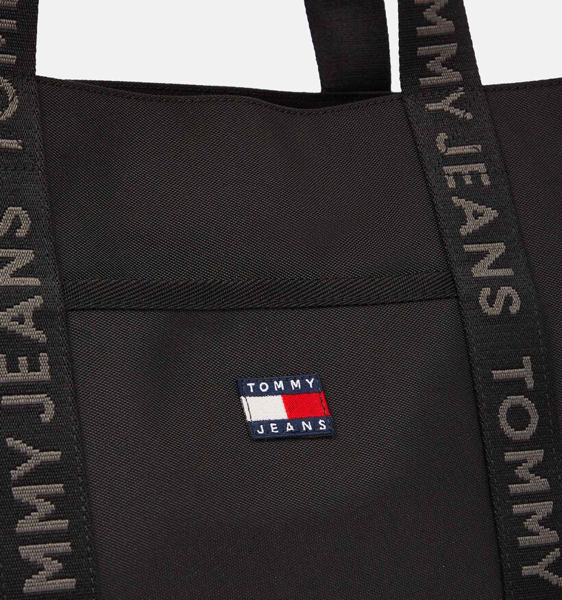 Tommy Hilfiger TJW Ess Daily Tote Cabas avec fermeture éclair en Noir pour femmes (349983)