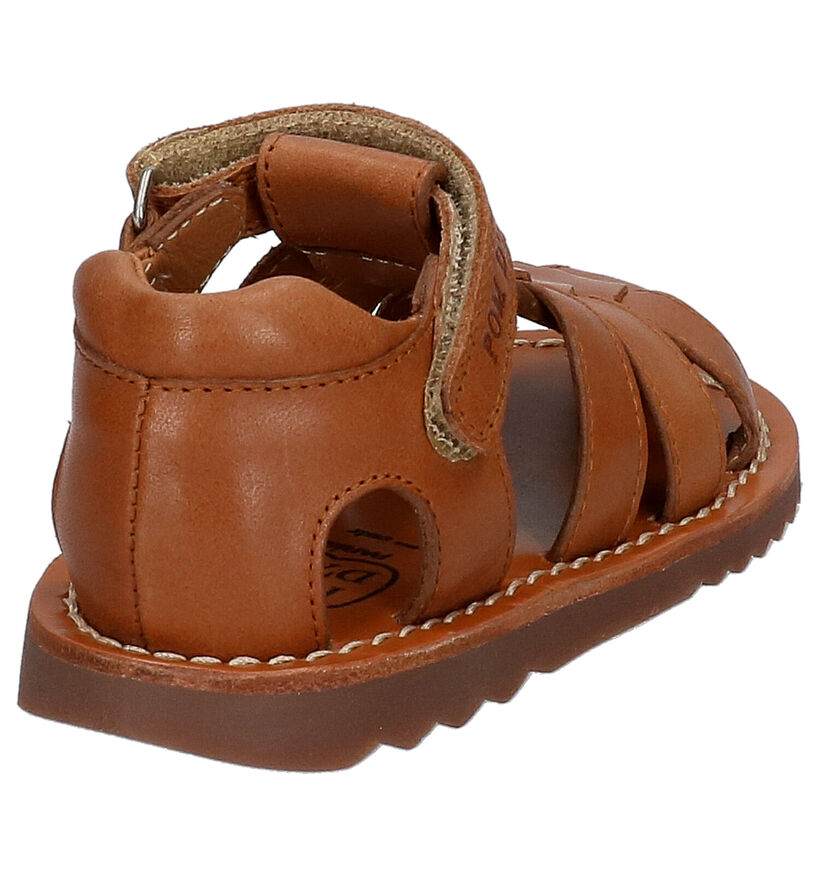 Pom d'Api Waff Papy Cognac Sandalen voor jongens (304805)