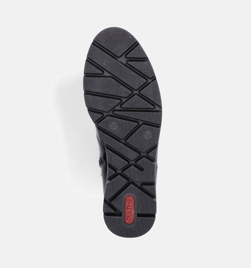 Rieker Bottines à lacets en Noir pour femmes (347417) - pour semelles orthopédiques