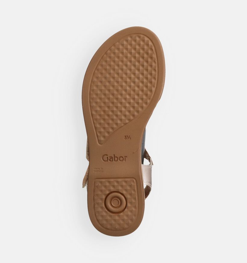 Gabor Ros&eacute; Gouden Sandalen voor dames (373305)