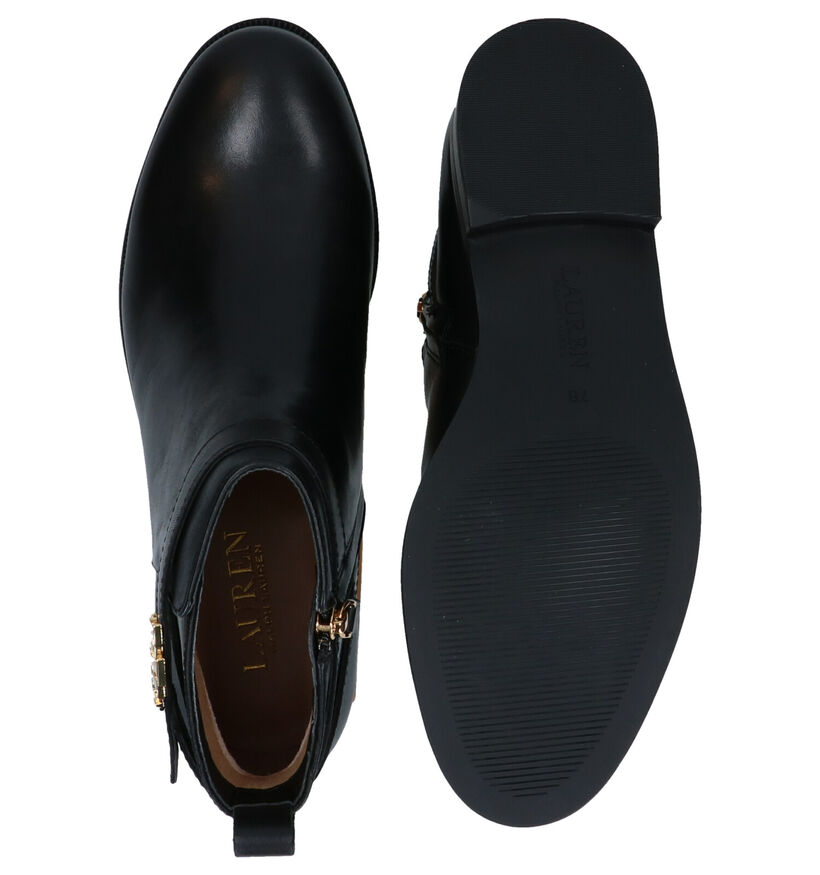 Lauren Ralph Lauren Bonne Bottillons en Noir en cuir (278180)