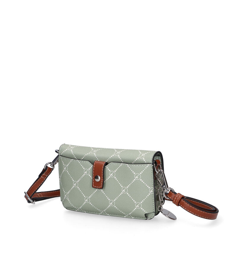Tamaris Anastasia Taupe Crossbody Tas in kunstleer (313005)