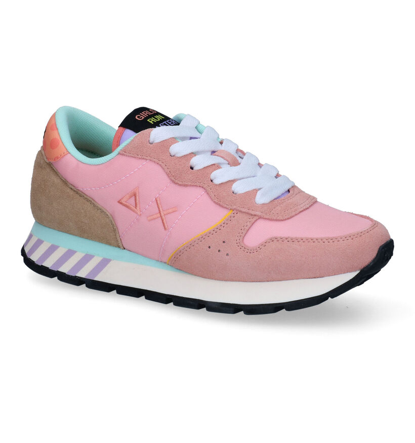 Sun 68 Ally Cany Cane Beige Sneakers voor dames (304685) - geschikt voor steunzolen