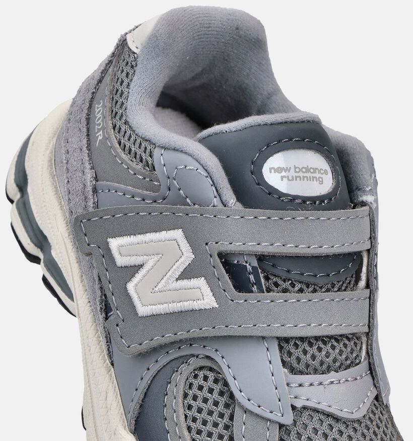 New Balance 2002 Grijze Sneakers voor jongens, meisjes (366180) - geschikt voor steunzolen