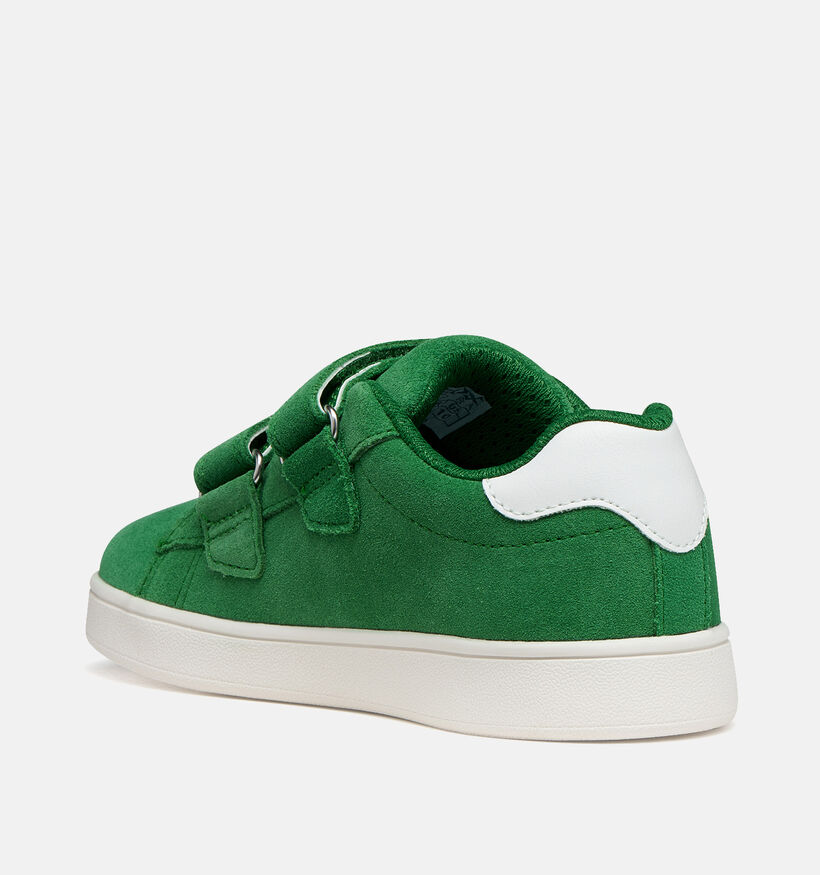 Geox Eclyper Groene Velcroschoenen voor jongens (368434) - geschikt voor steunzolen