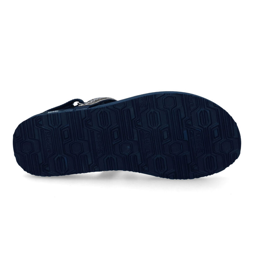Skechers Arch Fit Meditation Zwarte Sandalen voor dames (305306)