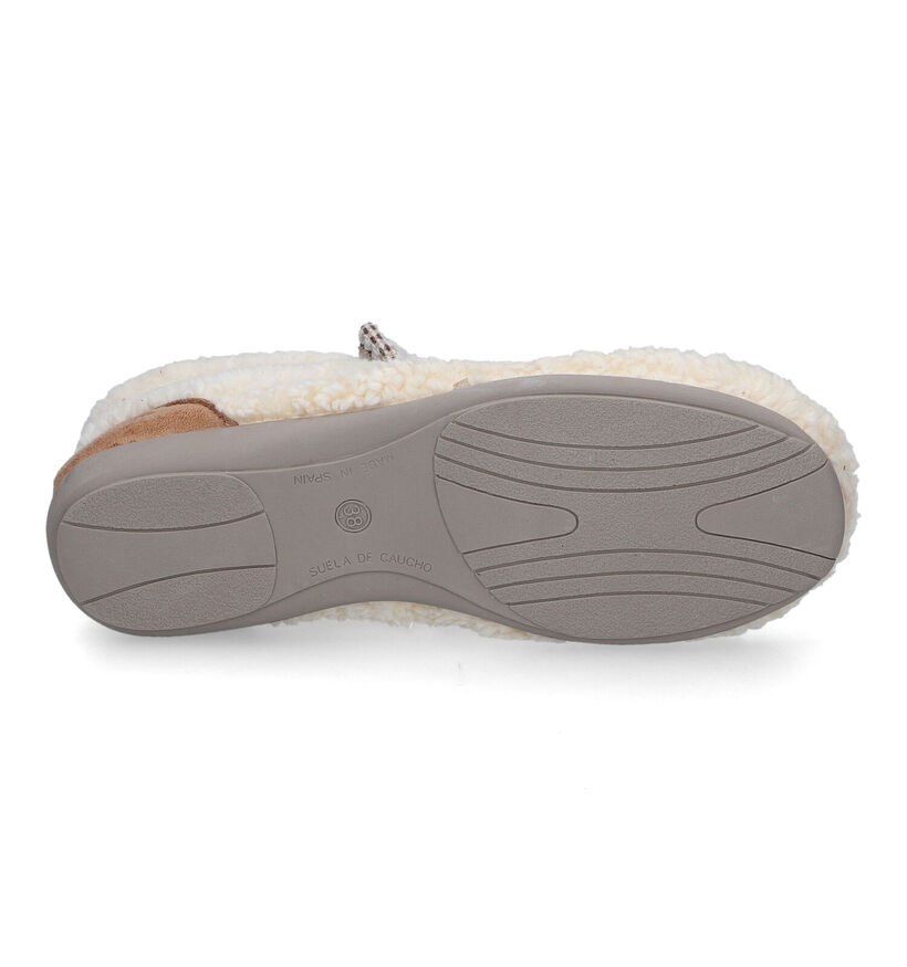 Torfs Home Ecru Hoge pantoffels voor dames (316625)