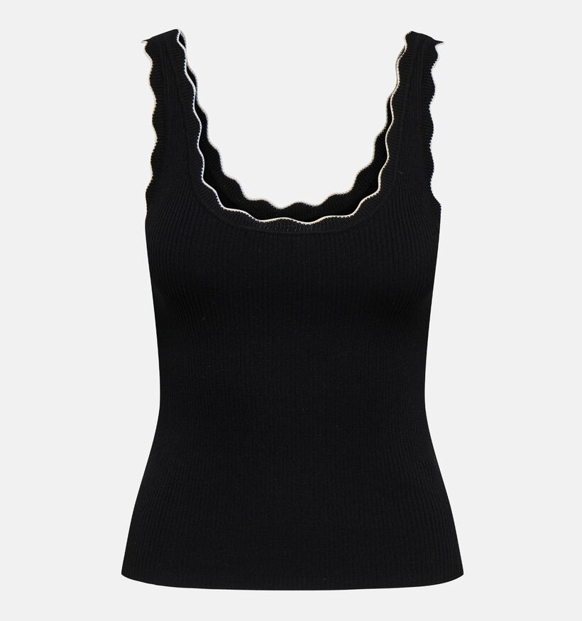 JDY Scallop Edge D&eacute;bardeur en Noir pour femmes (370068)