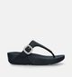 FitFlop Lulu Crystal Buckle Tongs en Noir pour femmes (336981)