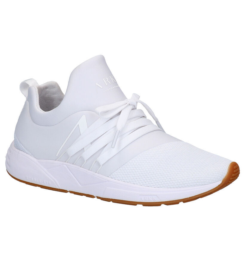 ARKK Raven Mesh Witte Sneakers voor dames (292635) - geschikt voor steunzolen