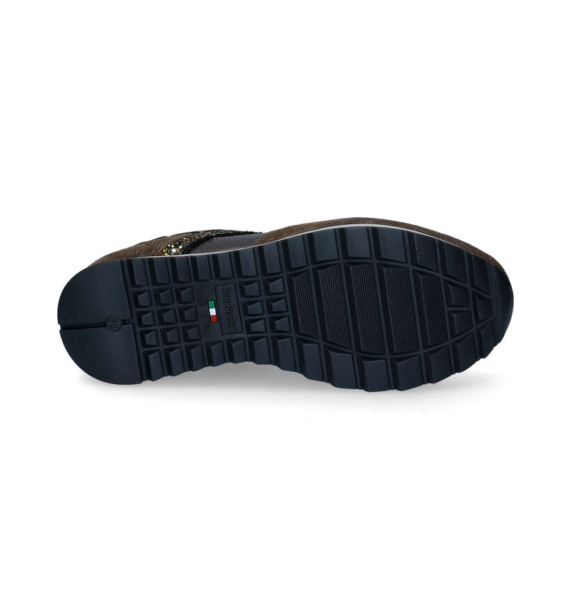 NeroGiardini Kaki Sneakers in nubuck (296625)