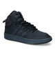 adidas Hoops 3.0 Baskets en Noir pour hommes (316565) - pour semelles orthopédiques