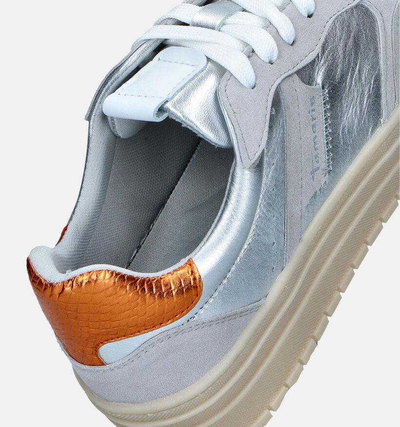Tamaris Zilveren Sneakers voor dames (351545) - geschikt voor steunzolen