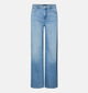Pieces Silke Blauwe Straight leg jeans L30 voor dames (367054)