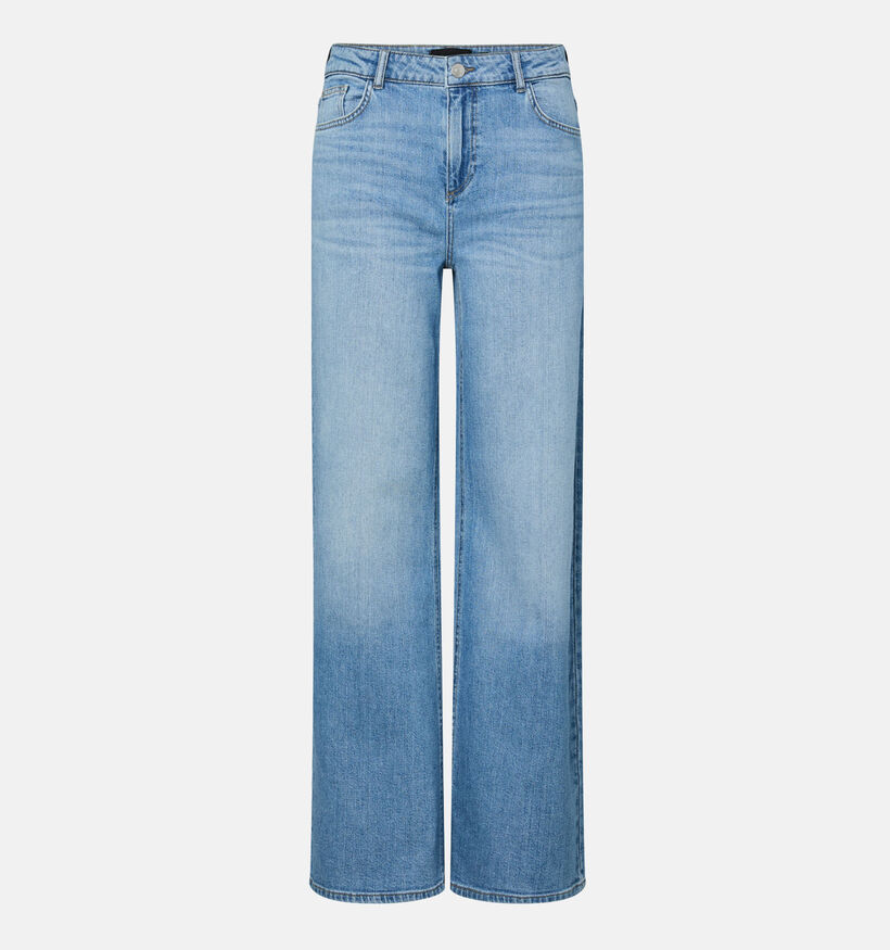 Pieces Silke Blauwe Straight leg jeans L30 voor dames (367054)