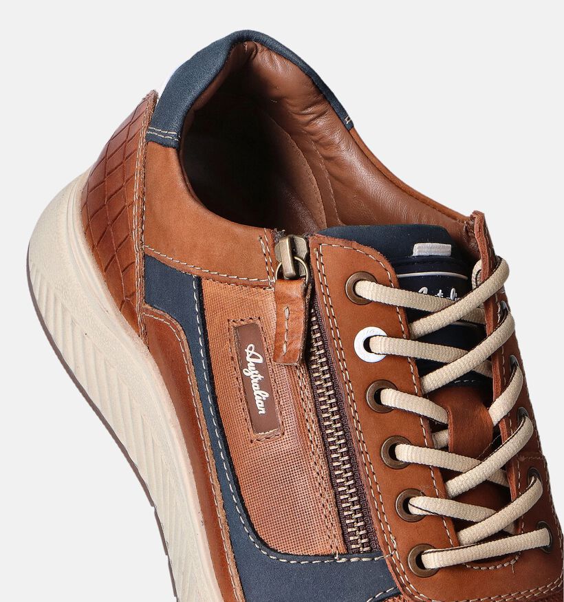 Australian Hatchback Chaussure à Lacets Décontractées en Cognac pour hommes (353974) - pour semelles orthopédiques