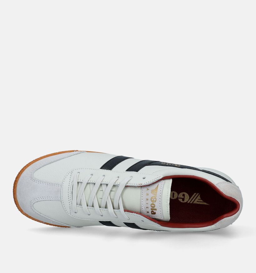 Gola Harrier Witte Sneakers voor heren (328675) - geschikt voor steunzolen