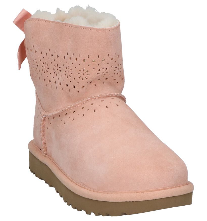 UGG Dae Sunshine Roze Geklede Boots in daim (206399)