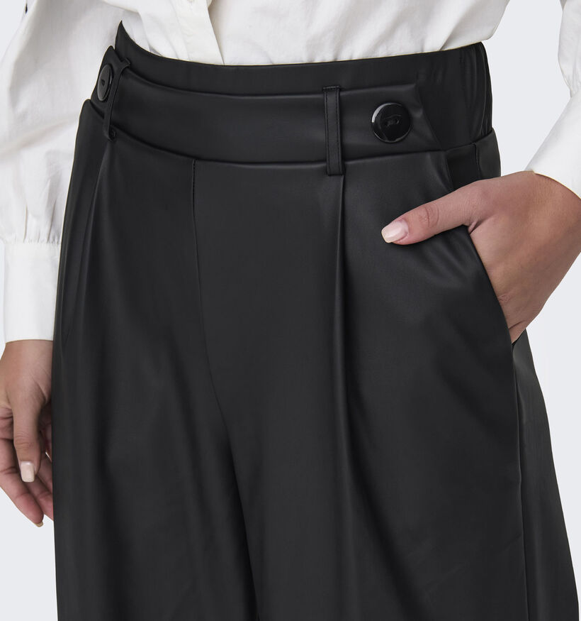 JDY Soya Geggo Zwarte Wijde broek L34 voor dames (344137)