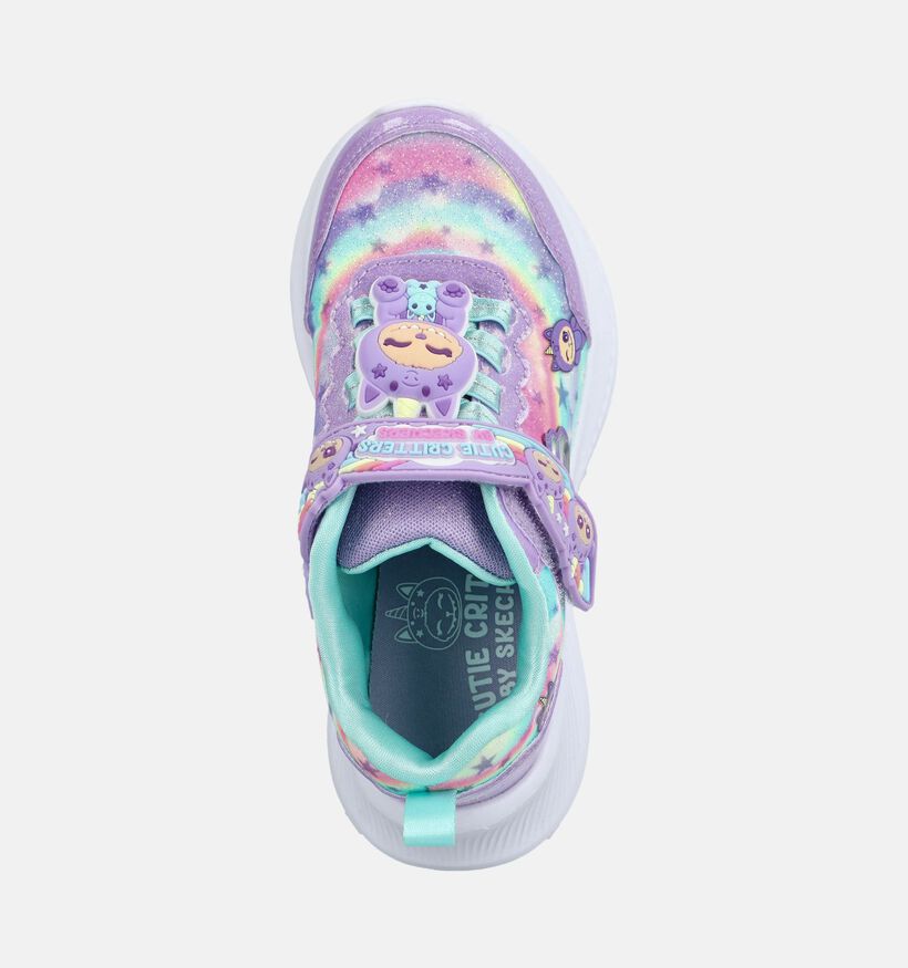 Skechers Jumpster Cutie Critters Lila Sneakers voor meisjes (376818)
