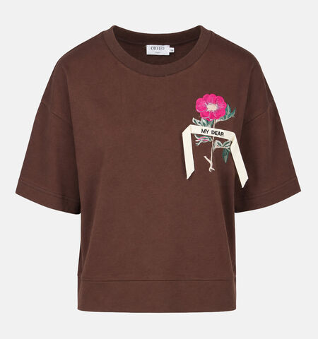Orfeo T-shirts Bruin